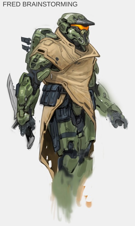 bigredm38 - haloconceptart - Halo 5 - Guardians concept art for...