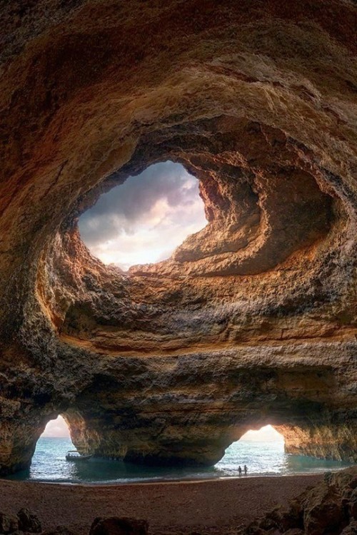 everythingstarstuff - ‘Benagil Sea Cave, Algarve, Portugal’ by...