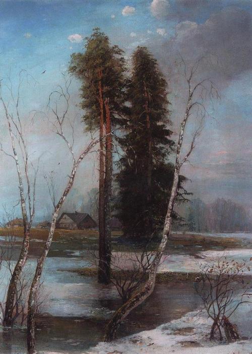 artist-savrasov - Early spring, Aleksey...
