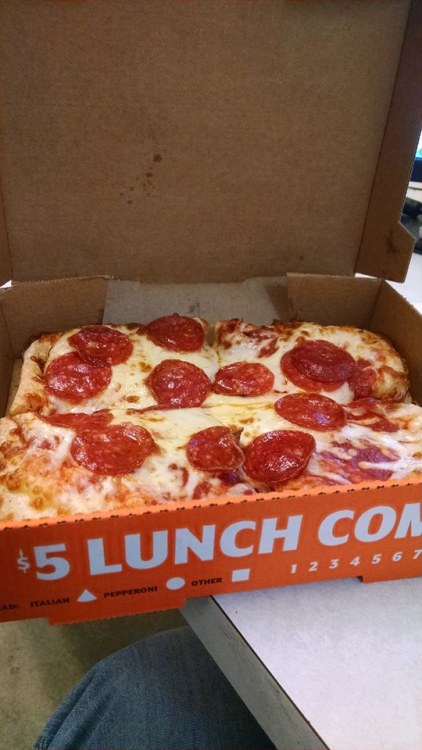 If you didn’t get free pizza from Little Caesar’s, I’m sharing...