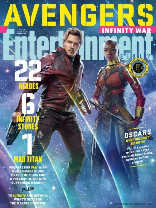 marvel-feed:‘AVENGERS: INFINITY WAR’ COVERS FOR ENTERTAINMENT...