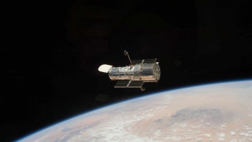 This is the Hubble Space Telescope. Launched on April 24, 1990,...
