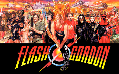 spaceshiprocket - Flash Gordon by Alex Ross