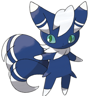 The cunning male Meowstic.