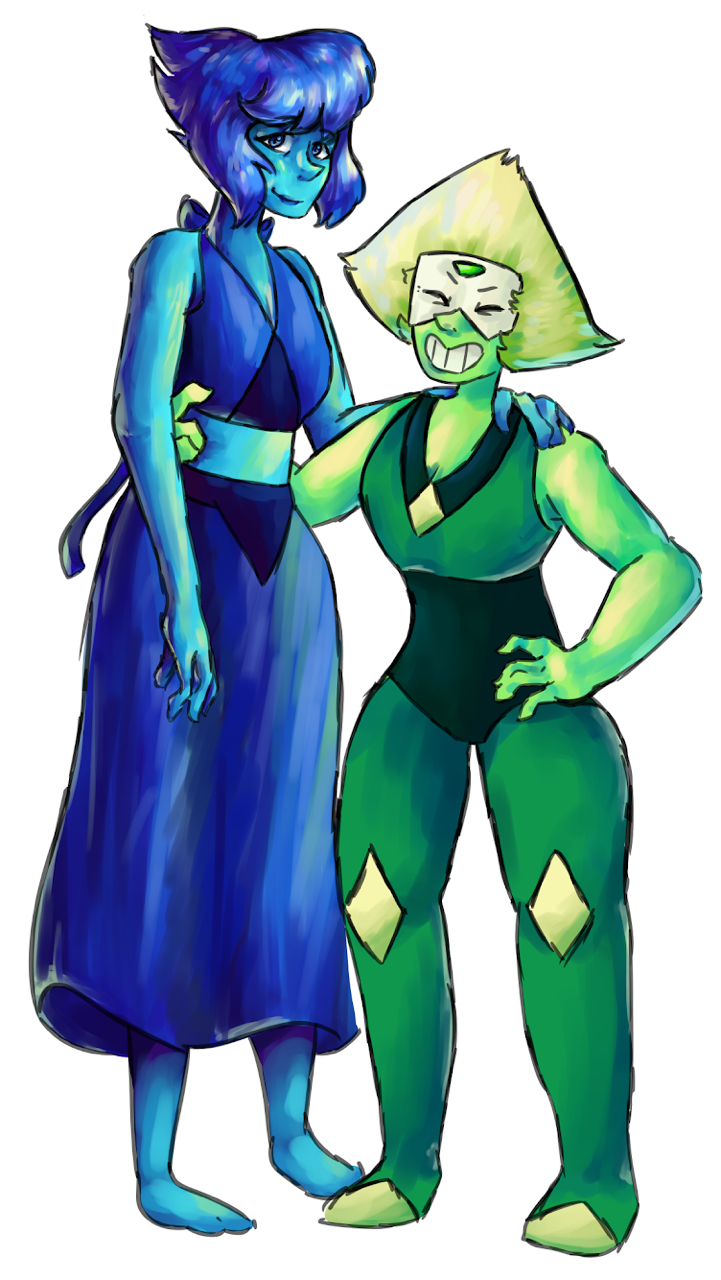 Lapis/peridot request from my friend