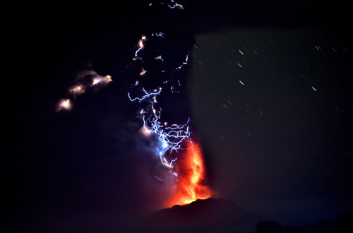 csmitty4u:nymag:These photos of the eruption of Chile’s...