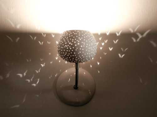 lesstalkmoreillustration - Unique Designer Clay Lamps By...