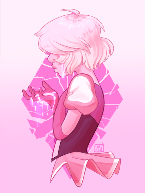 wolfieandpizza - A lil Pink Diamond I made after that polemic...