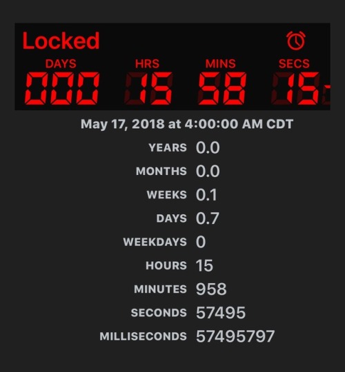 New lockup…day 1Last lockup 388 days. No cum no play...