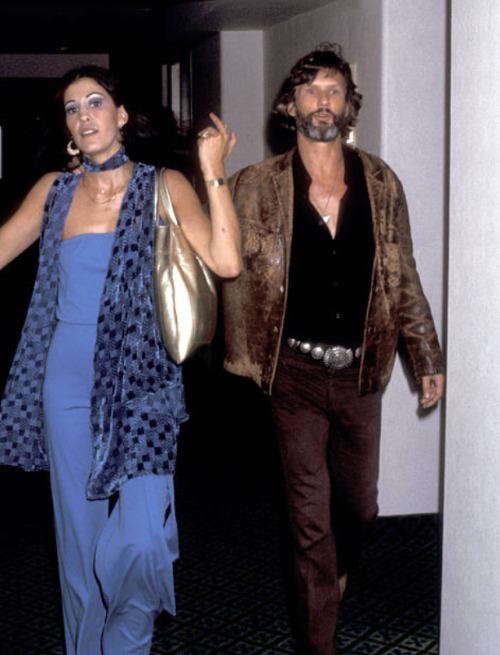 twixnmix - Rita Coolidge and Kris Kristofferson arriving at the...