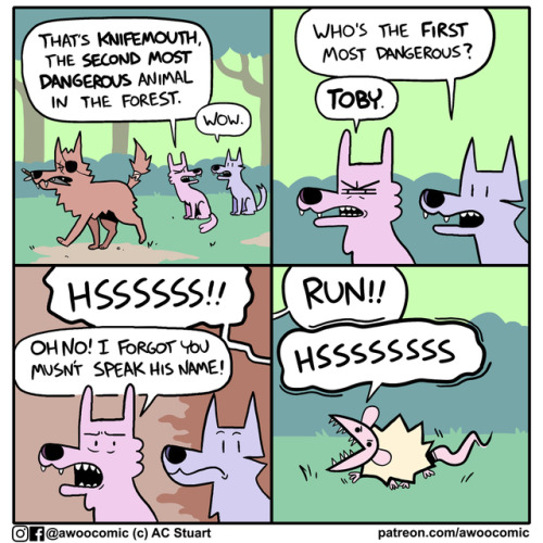 noobtheloser - also I’ve been making this wolf comic for a...