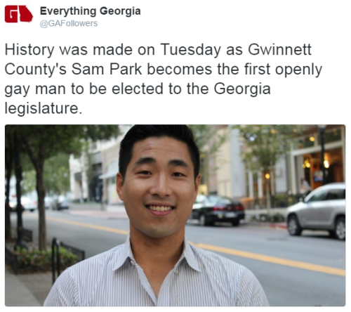 thetrippytrip - Park, a Korean-American Democrat, won his race...