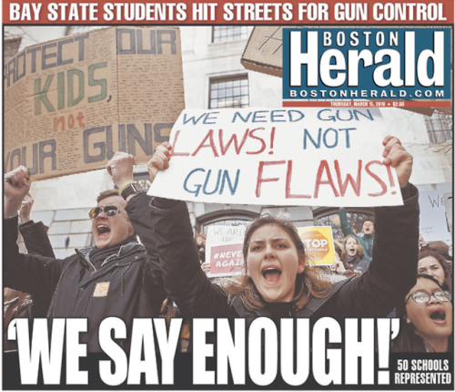nemfrog - National High School walkout, March 14, 2018. We’re so...