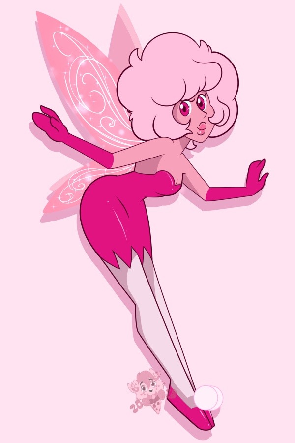 Everything thought about it, I wanted to draw it lol Pink Diamond © Rebecca Sugar