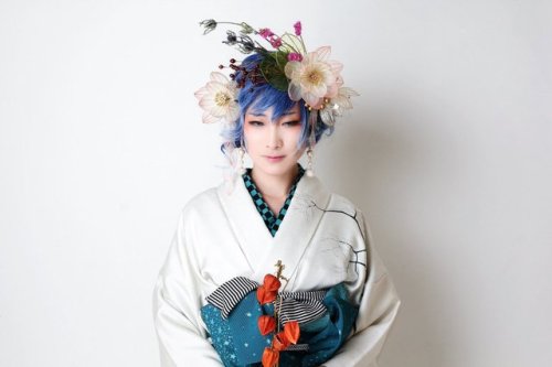 tanuki-kimono - [Pure heart] great photoshoot by@mocha_floresta,...