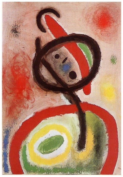 artist-miro:Femme III, 1965, Joan Miro