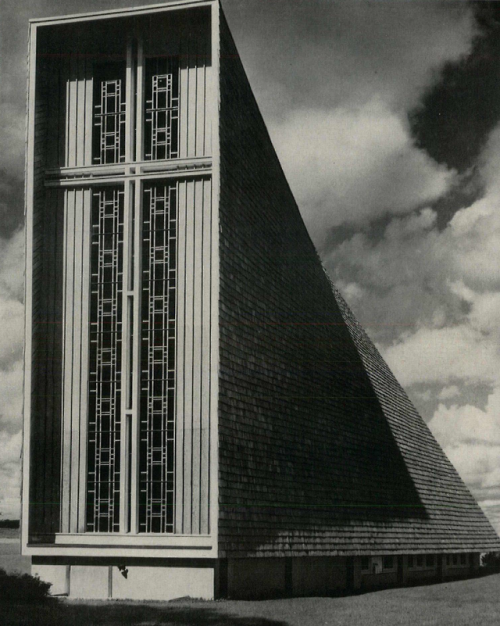 germanpostwarmodern - St Luke’s Episcopal Church (1957) in...