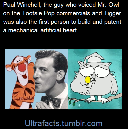 thebaconsandwichofregret - ultrafacts - Paul Winchell was a...