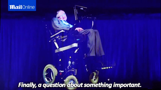 unicornempire - sandandglass - Professor Stephen Hawking believes...