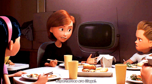 bobbelcher - What? Someone on TV said it.Incredibles 2 (2018)