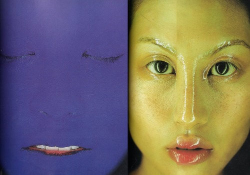 deusch - Jamie Gong in make-up by Liz Daxauer photographed by...