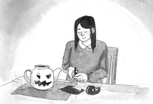 chaosdoodles - If you don’t have a pumpkin on hand……Antigone is...
