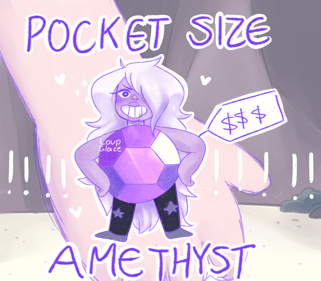 I WANT!!!A LITTLE AMETHYST!!!! LIKE THIS!!,,, please :((( Rebecca please 💔