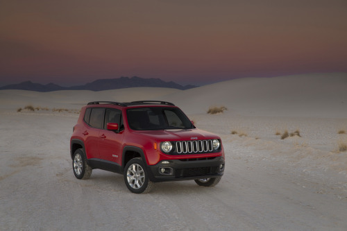 car-backgrounds:Red Jeep Renegade in the DesertClick the image...
