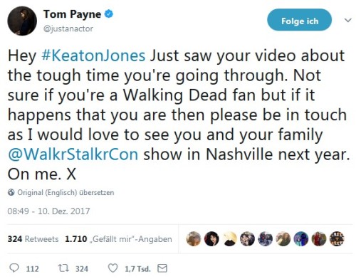 tpayne-legendary - Keaton Jones a little boy from Knoxville,...