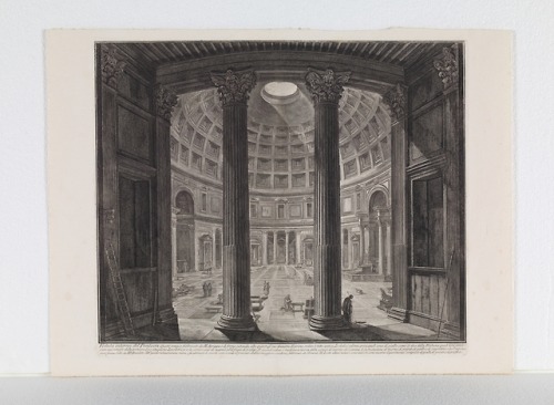 flyse:The Interior of the Pantheon, Giovanni Battista...