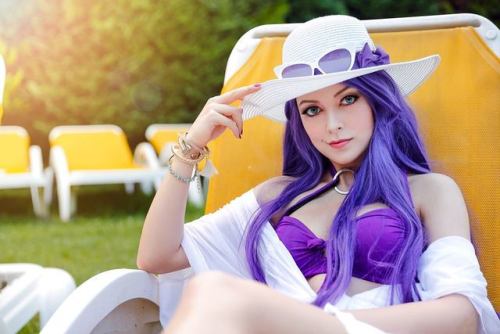 steam-and-pleasure - Pool Party Caitlyn from League of...