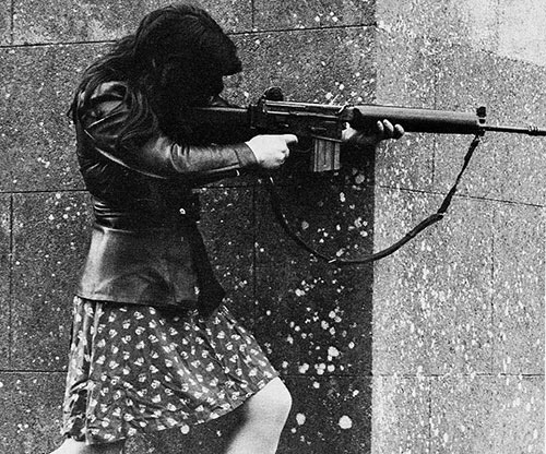 congenitaldisease - Female members of the IRA during The Troubles...