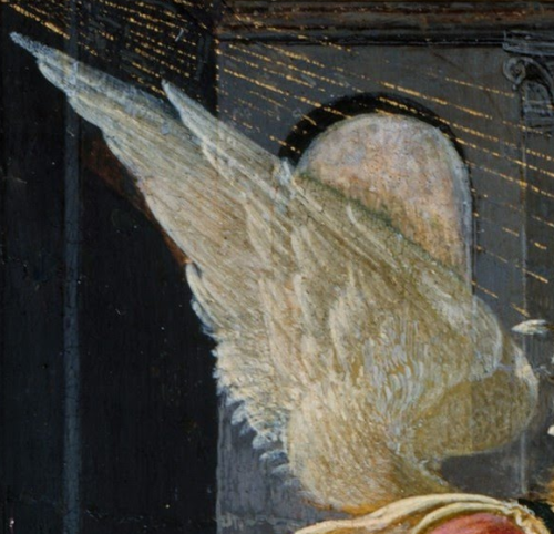 renaissance-art:Details of Angel’s Wings