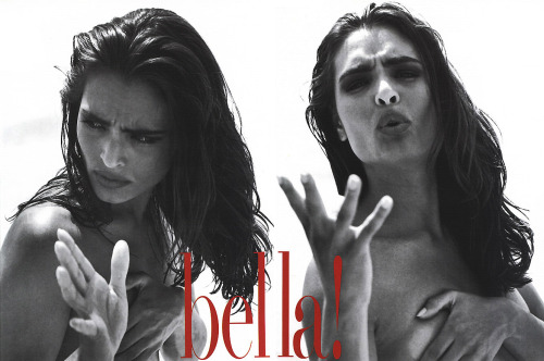 privyetsalaam - Vogue Italia (September 1992)“Bella!” Model - ...