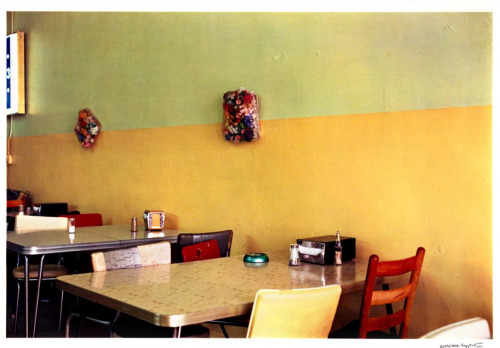 nobrashfestivity -  William Eggleston, Untitled (Yellow Café),...