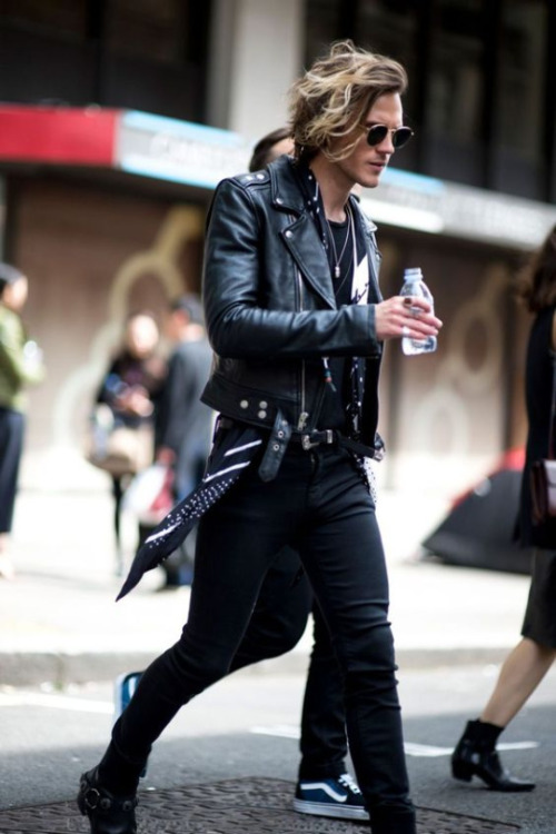leather jacket on Tumblr