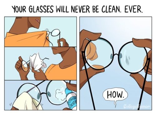 pr1nceshawn - Problems People Who Wear Glasses Will Understand.