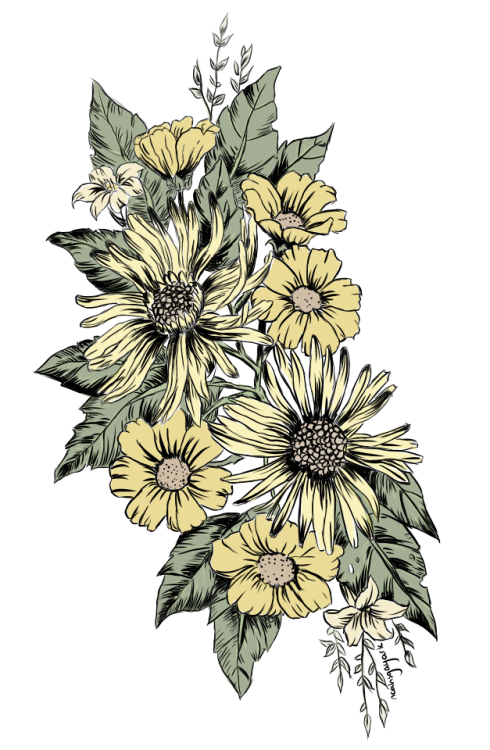 Sunflower Tattoo Design Tumblr