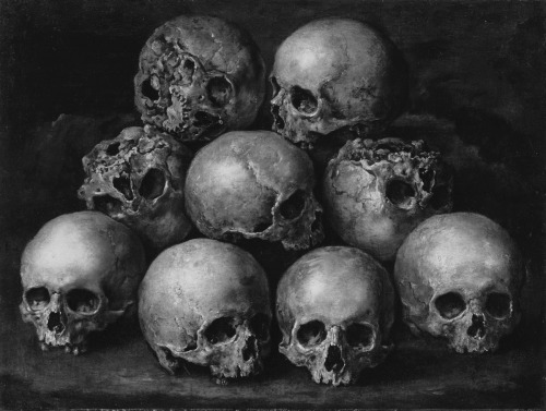 chaosophia218 - Gottfried Libalt - Human Skulls, 1660.