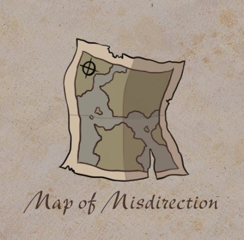 xanth-the-wizard:Map of Misdirection (Common)One of my...