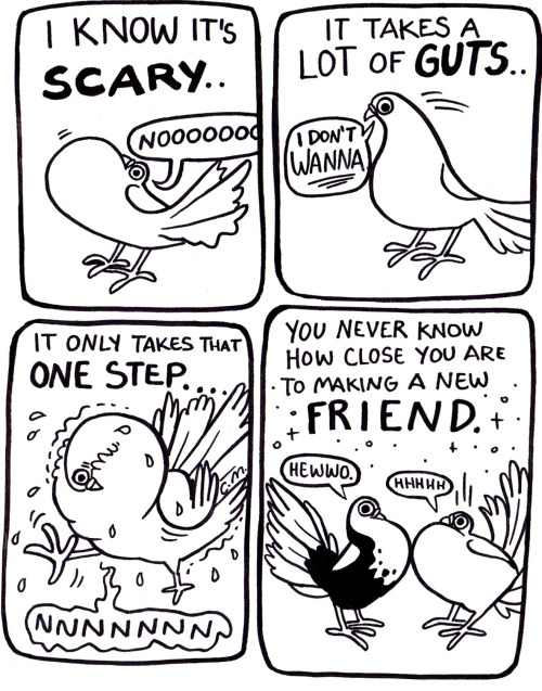 pigeoncomics:Pigeon Comic 60 - I’d Rather Not