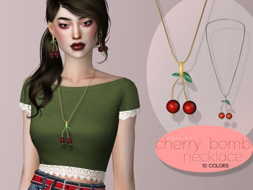 bestabsolutepraline - Cherry accessory set, both pieces come in...