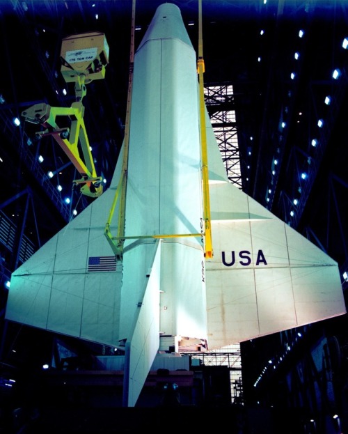 humanoidhistory - May 31, 1978 – A space shuttle mock-up, called...