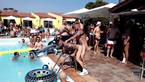 erectionary - That’s what pool party is for. Kinky blog -...