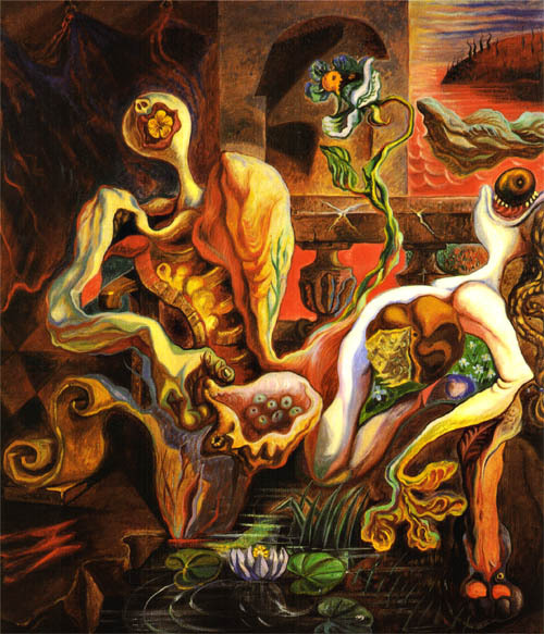surrealism-love - The Metamorphosis of the Lovers, 1938, Andre...