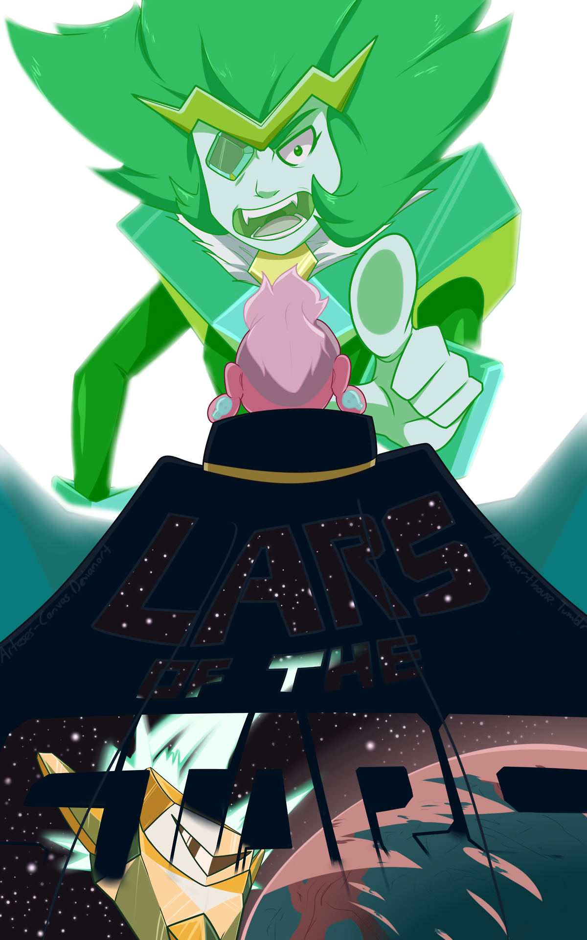 LARS OF THE STARS! decided to do some fan art of the stranded special, first of lars of the stars and my favorite space captain! c: i loved this special, that ep reminded my of like star trekness and...