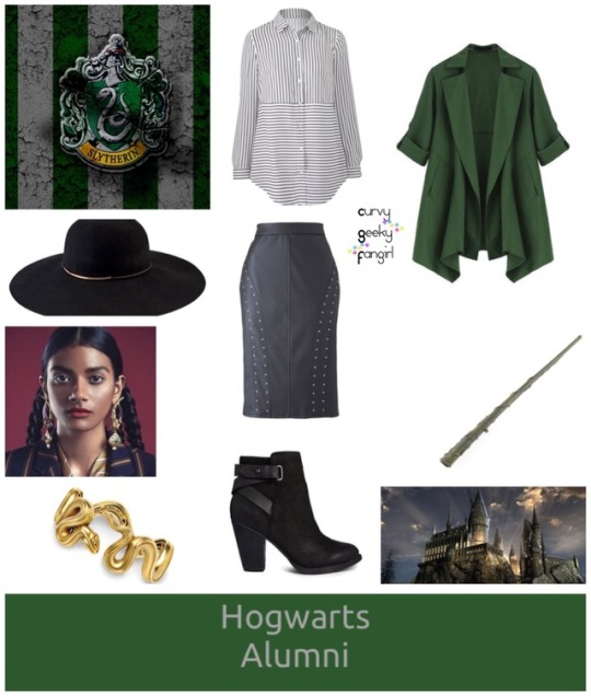 Hogwarts Slytherin Fandom Fashion