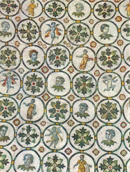 irefiordiligi - IV century roman mosaics inside the Mausoleum of...