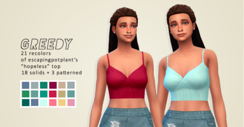 simmiesgalore:Greedy (200+ Followers gift!)I can’t believe...