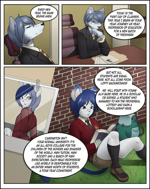 furry-gay-comics - “UT Welcome to Carrington” By theblackrook...